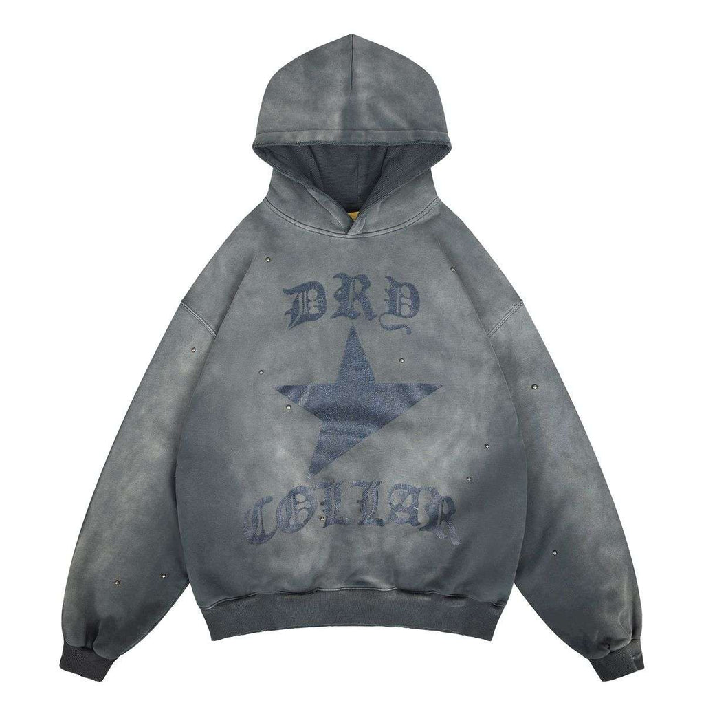 WHEN SMOKE CLEARS-Men's Pullover Hoodies