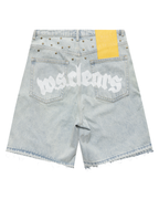 WHEN SMOKE CLEARS-Men's Jean Shorts and Denim Shorts