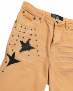WHEN SMOKE CLEARS-Men's Jean Shorts and Denim Shorts