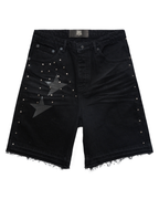 WHEN SMOKE CLEARS-Men's Jean Shorts and Denim Shorts