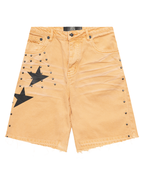 WHEN SMOKE CLEARS-Men's Jean Shorts and Denim Shorts