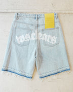 WHEN SMOKE CLEARS-Men's Jean Shorts and Denim Shorts