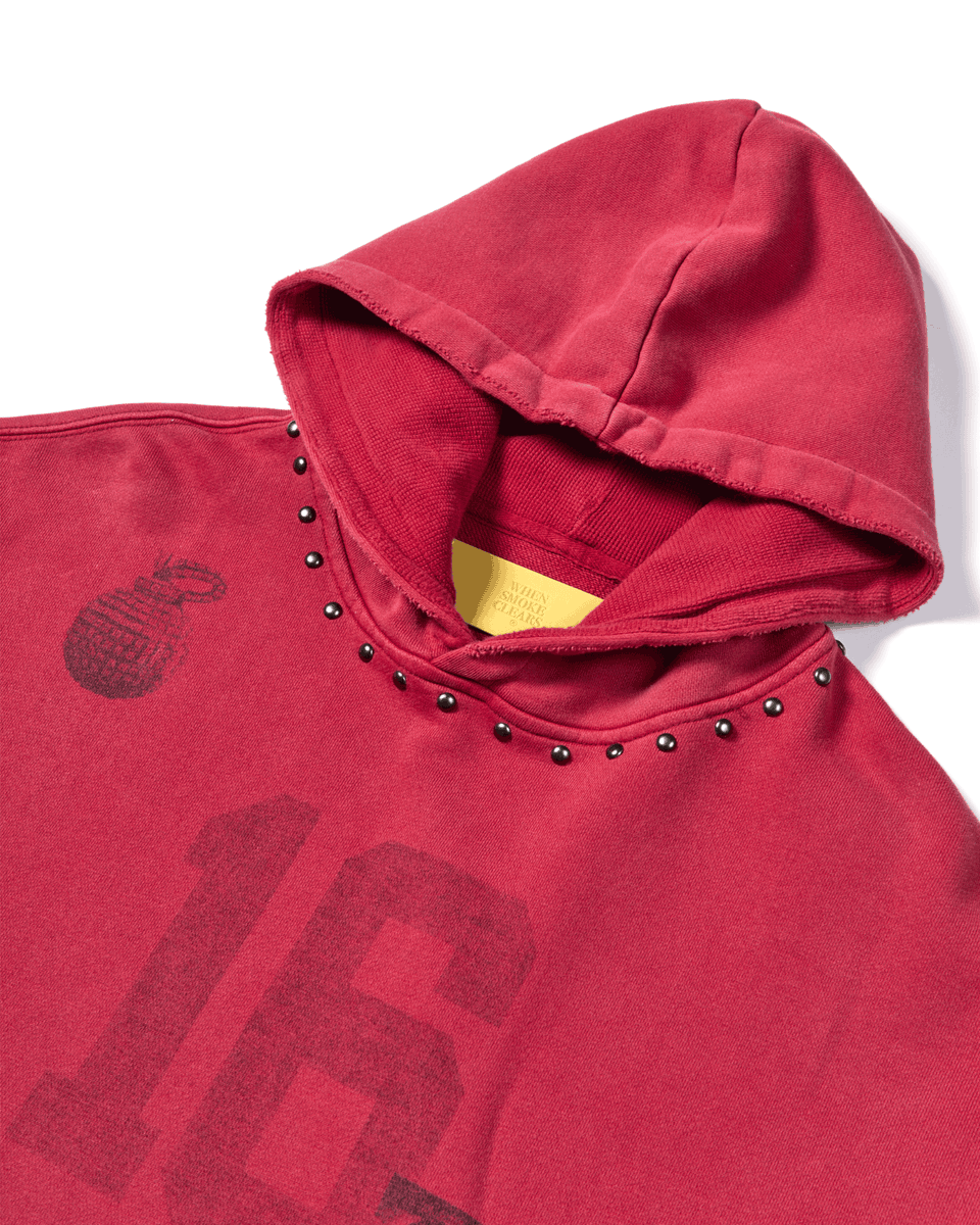 WHEN SMOKE CLEARS-Men's Pullover Hoodies