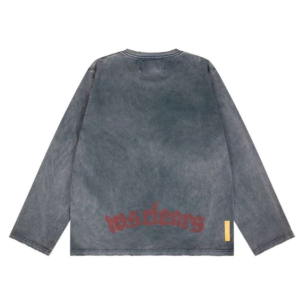 WHEN SMOKE CLEARS-Men's Long-Sleeve T-Shirts and Tees