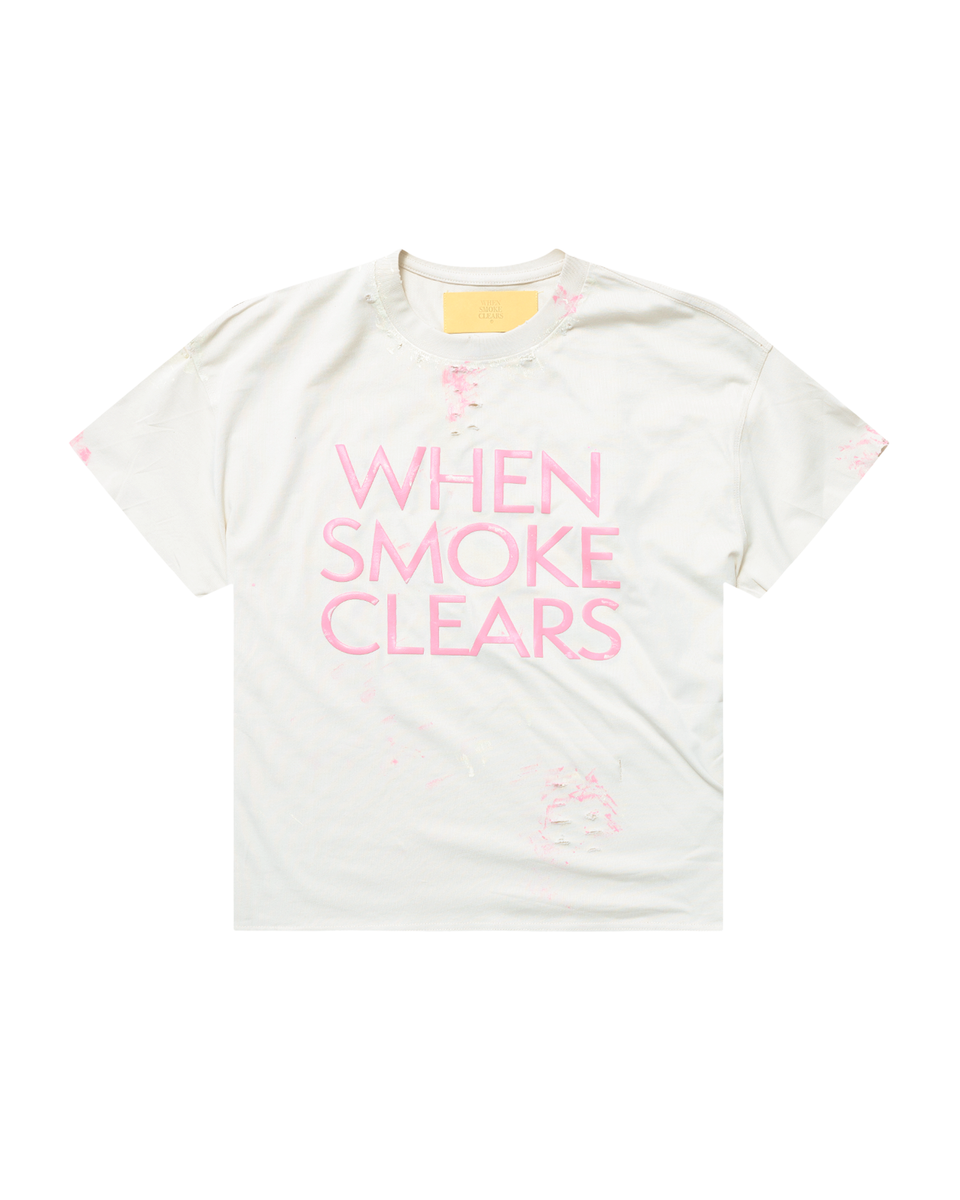 WHEN SMOKE CLEARS-Men's Short-Sleeve T-Shirts and Tees