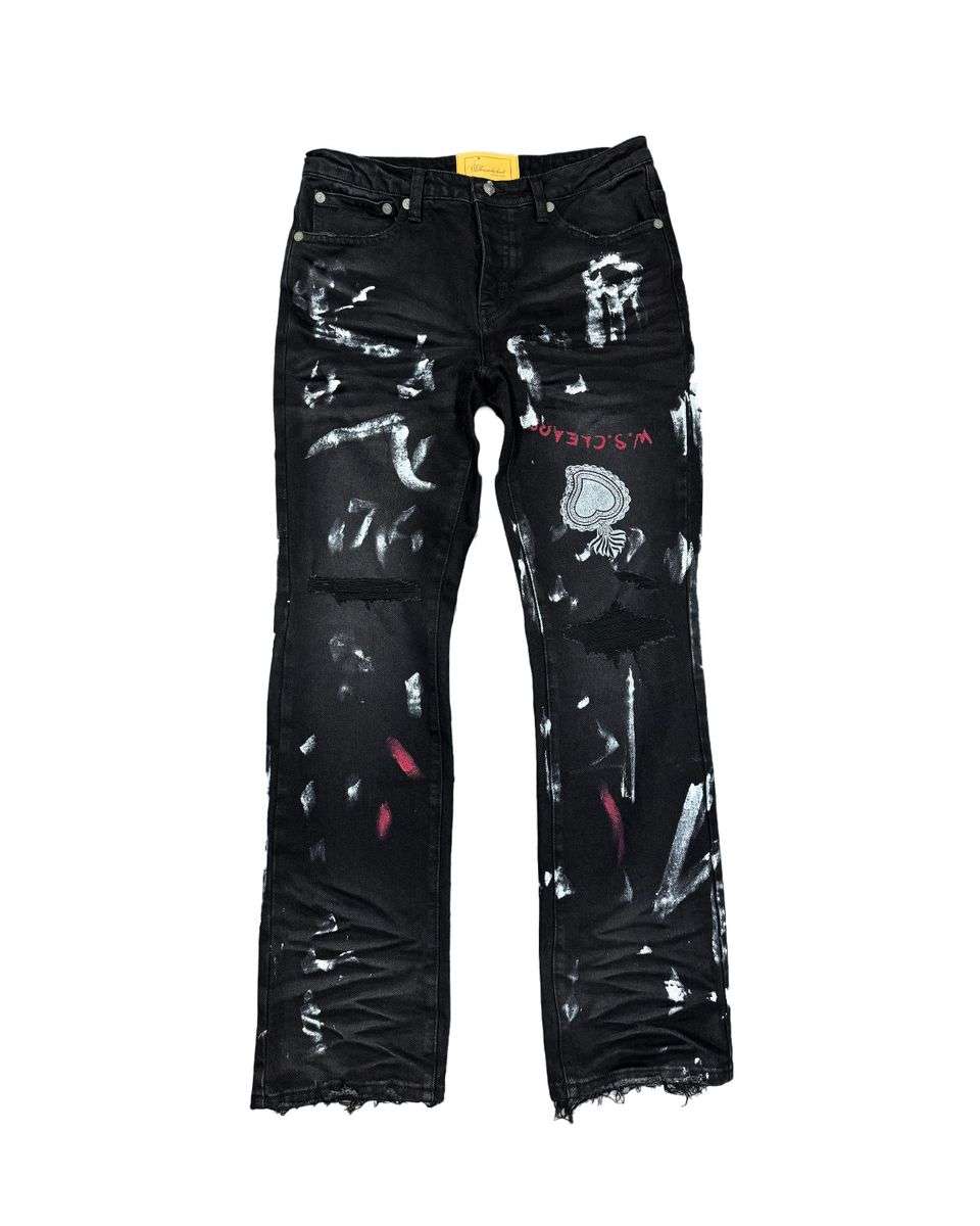 WHEN SMOKE CLEARS-Men's Baggy Fit Jeans and Denim Imagen principal del producto