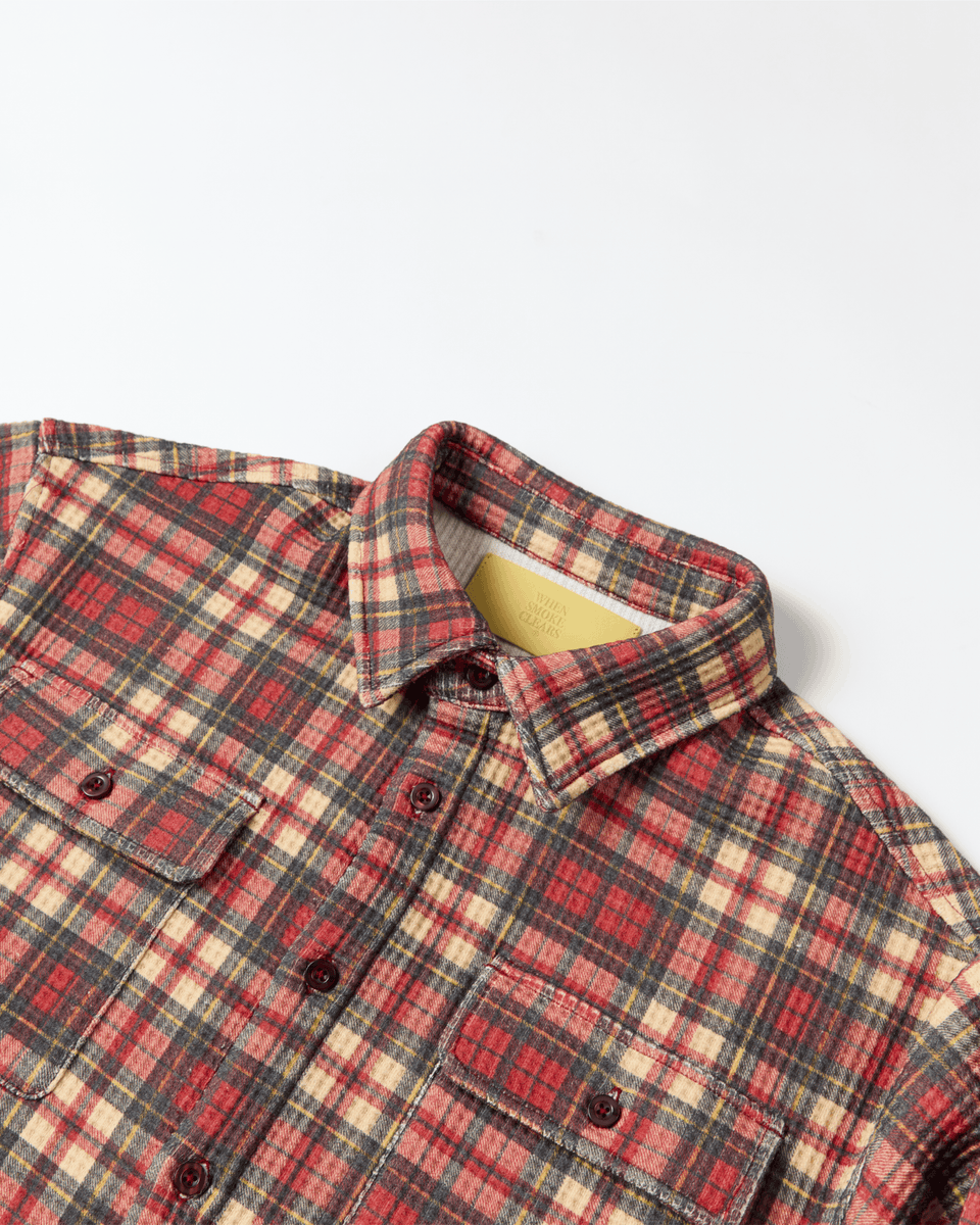 WHEN SMOKE CLEARS-Men's Button-Up and Polo Shirts