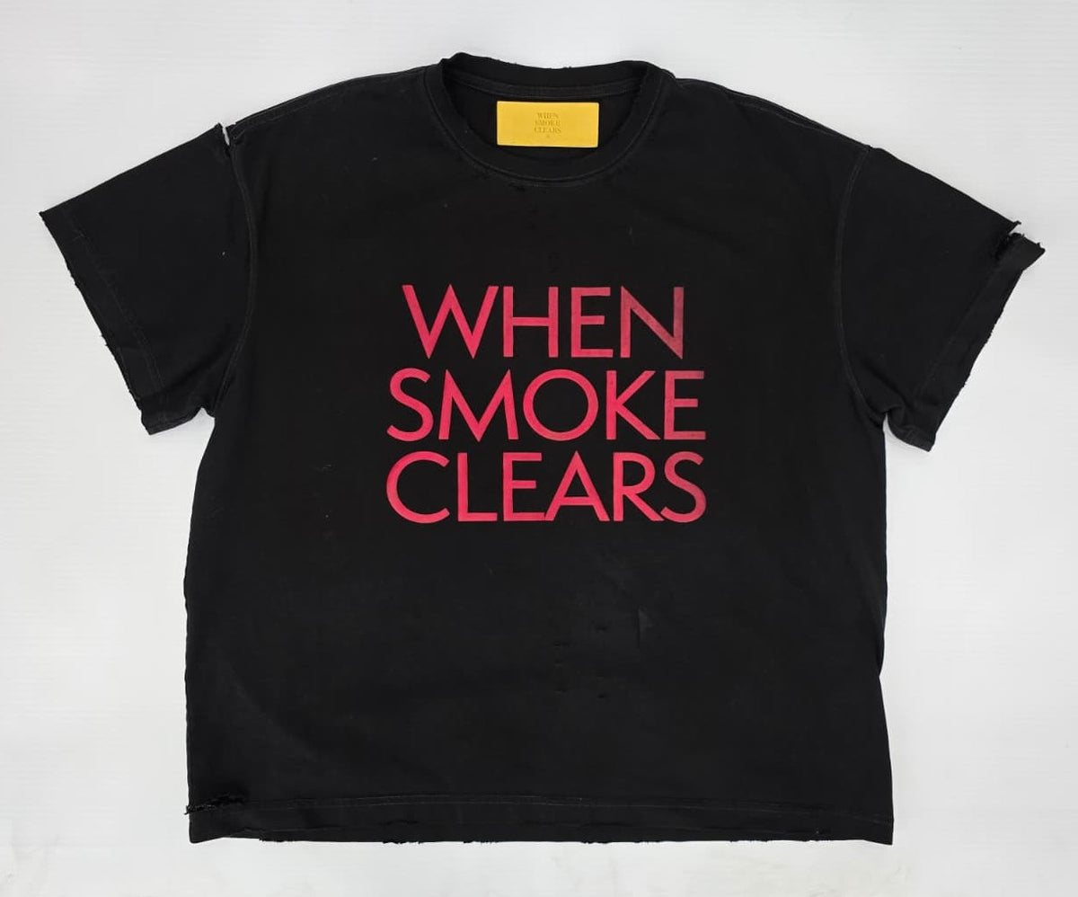 WHEN SMOKE CLEARS-Men's Short-Sleeve T-Shirts and Tees Main image
