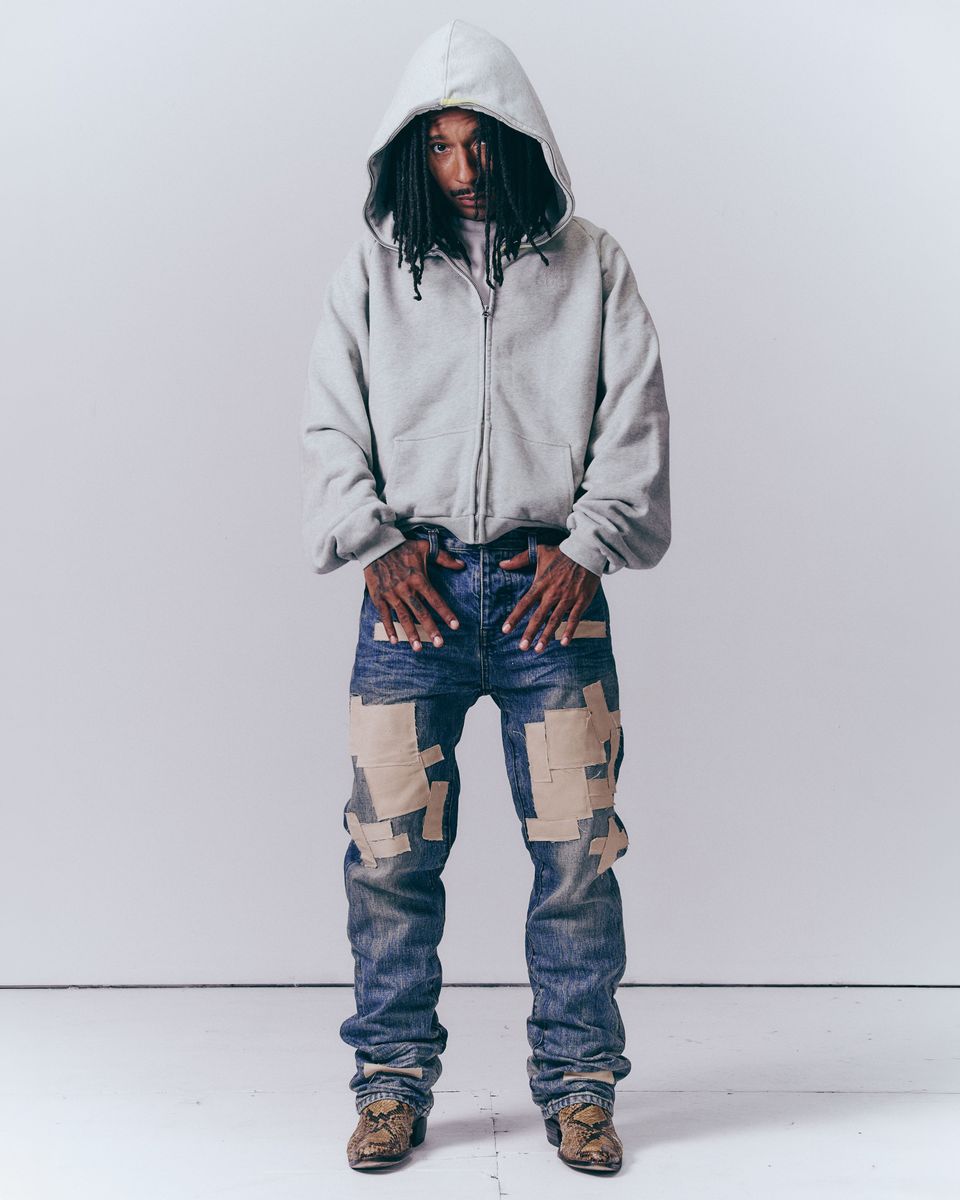 WHEN SMOKE CLEARS-Straight Jeans-Gravity NYC Main image