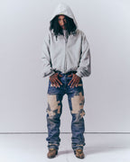 WHEN SMOKE CLEARS-Straight Jeans-Gravity NYC