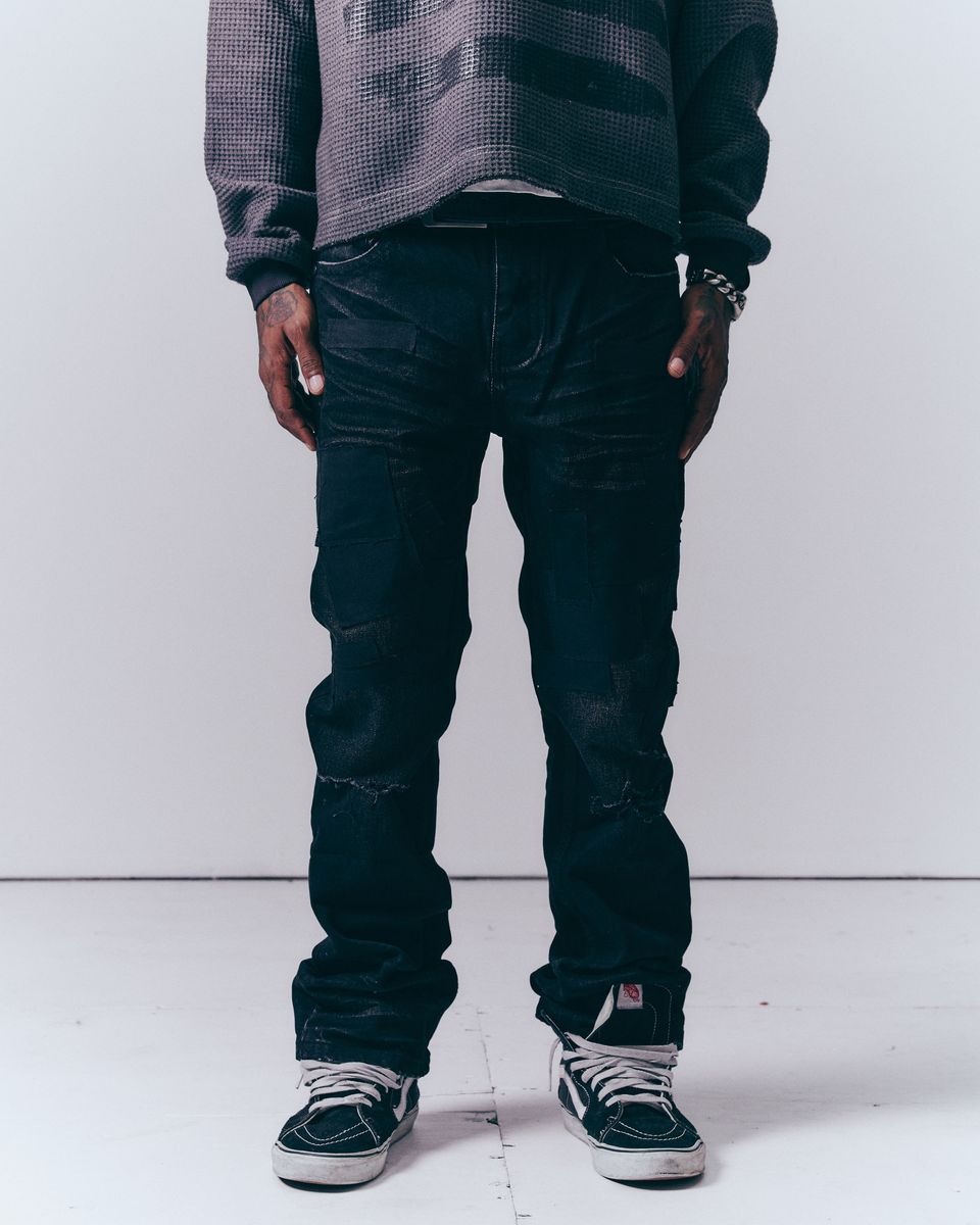 WHEN SMOKE CLEARS-Straight Jeans-Gravity NYC