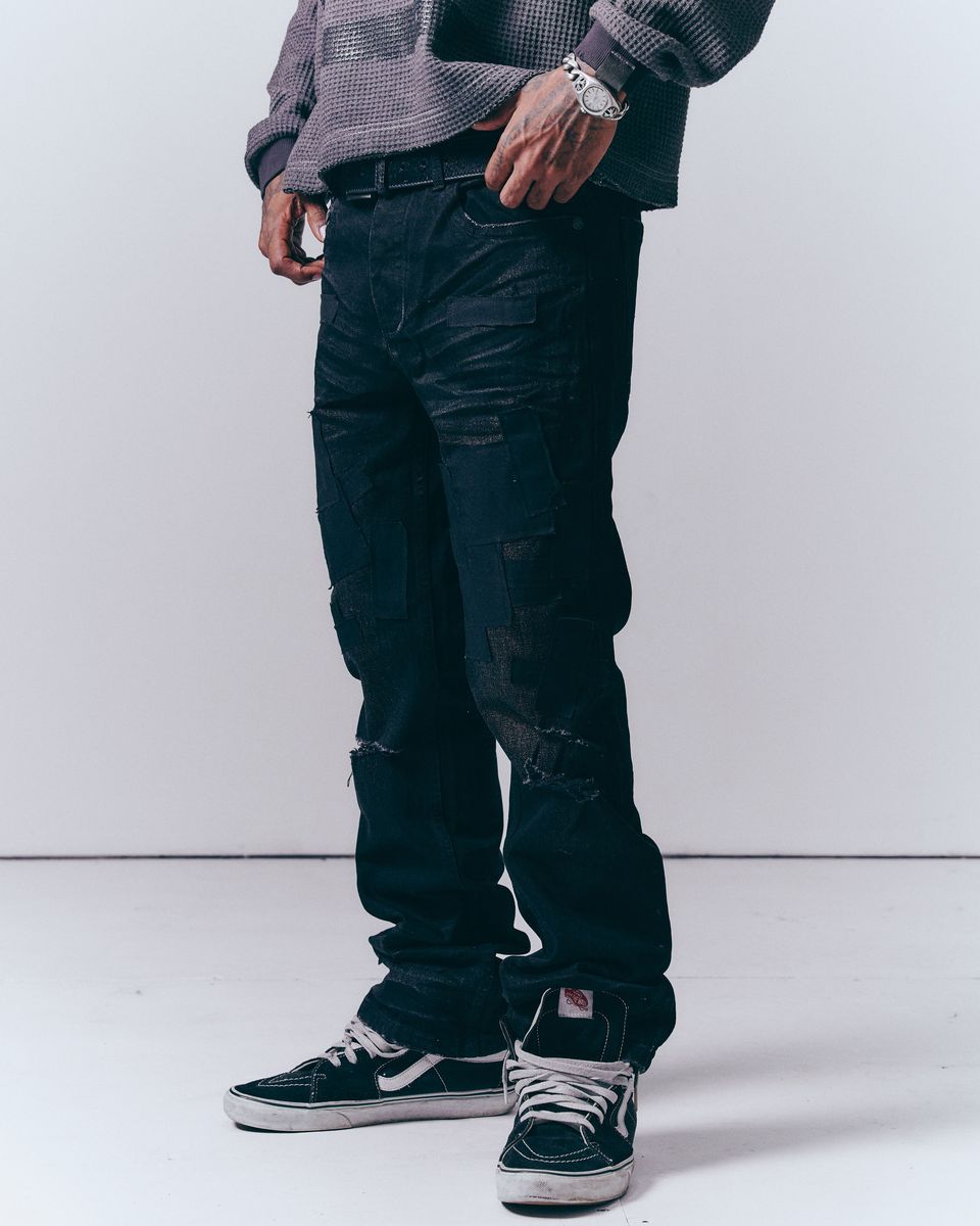 WHEN SMOKE CLEARS-Straight Jeans-Gravity NYC