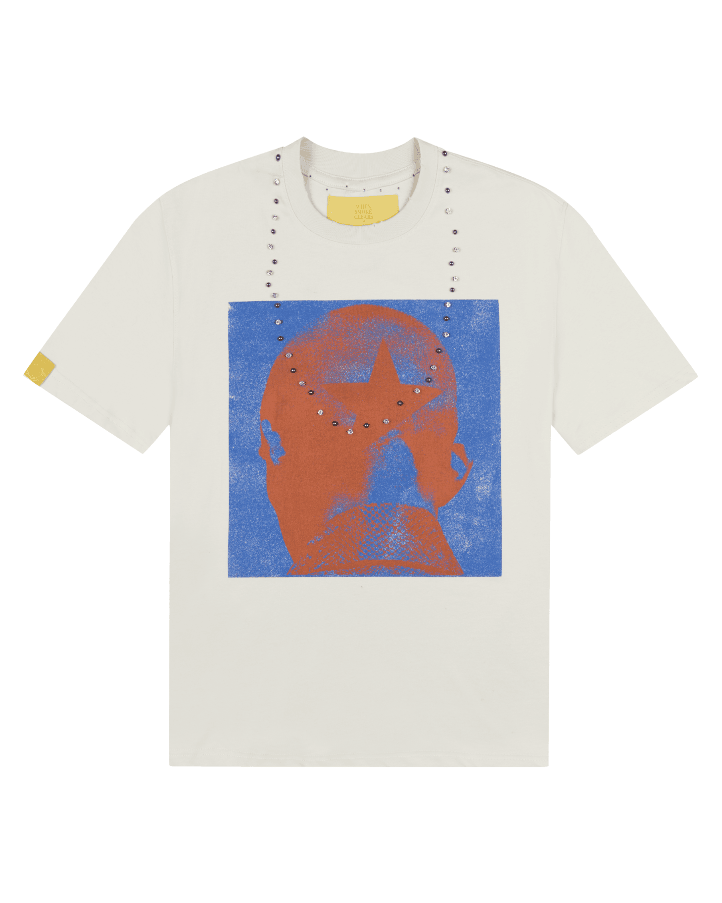 WHEN SMOKE CLEARS-Men's Short-Sleeve T-Shirts and Tees Imagen principal del producto