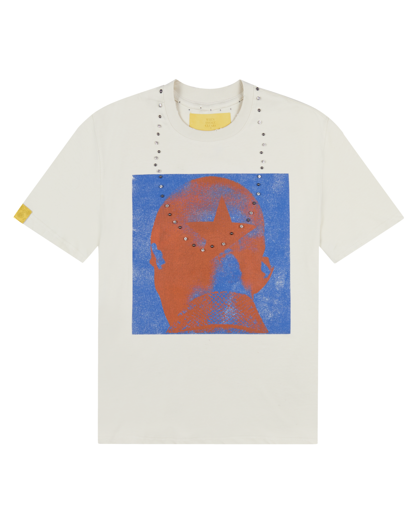 WHEN SMOKE CLEARS-Men's Short-Sleeve T-Shirts Imagen principal del producto