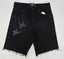 WHEN SMOKE CLEARS-Men's Jean Shorts and Denim Shorts