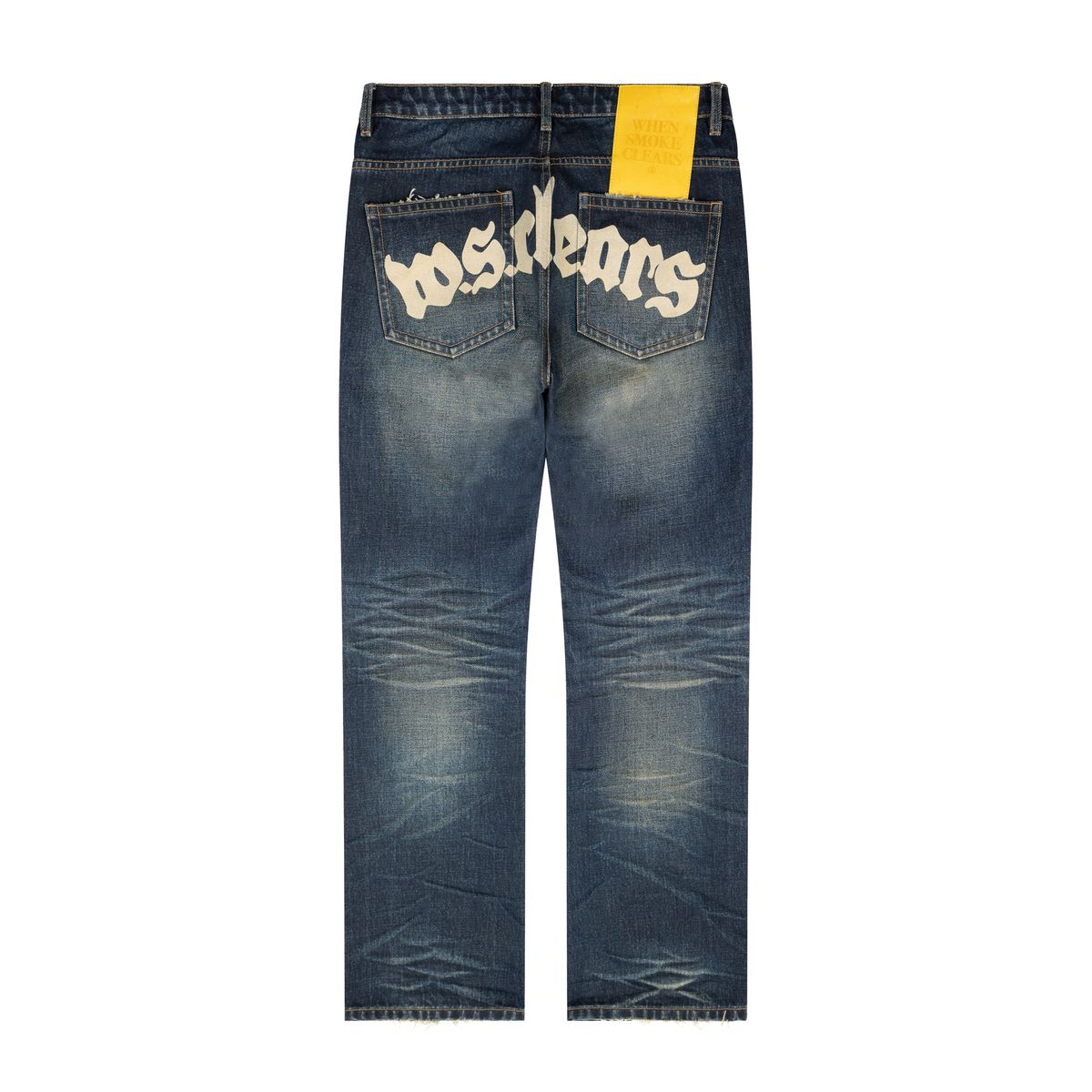WHEN SMOKE CLEARS-Men's Baggy Fit Jeans and Denim
