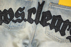 WHEN SMOKE CLEARS-Men's Baggy Fit Jeans and Denim