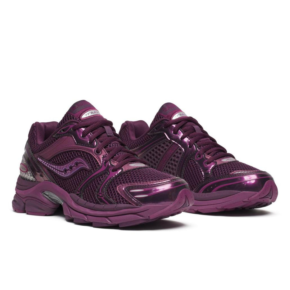 SAUCONY ProGrid Triumph 4 Sneakers Chroma Plum - Gravity NYC