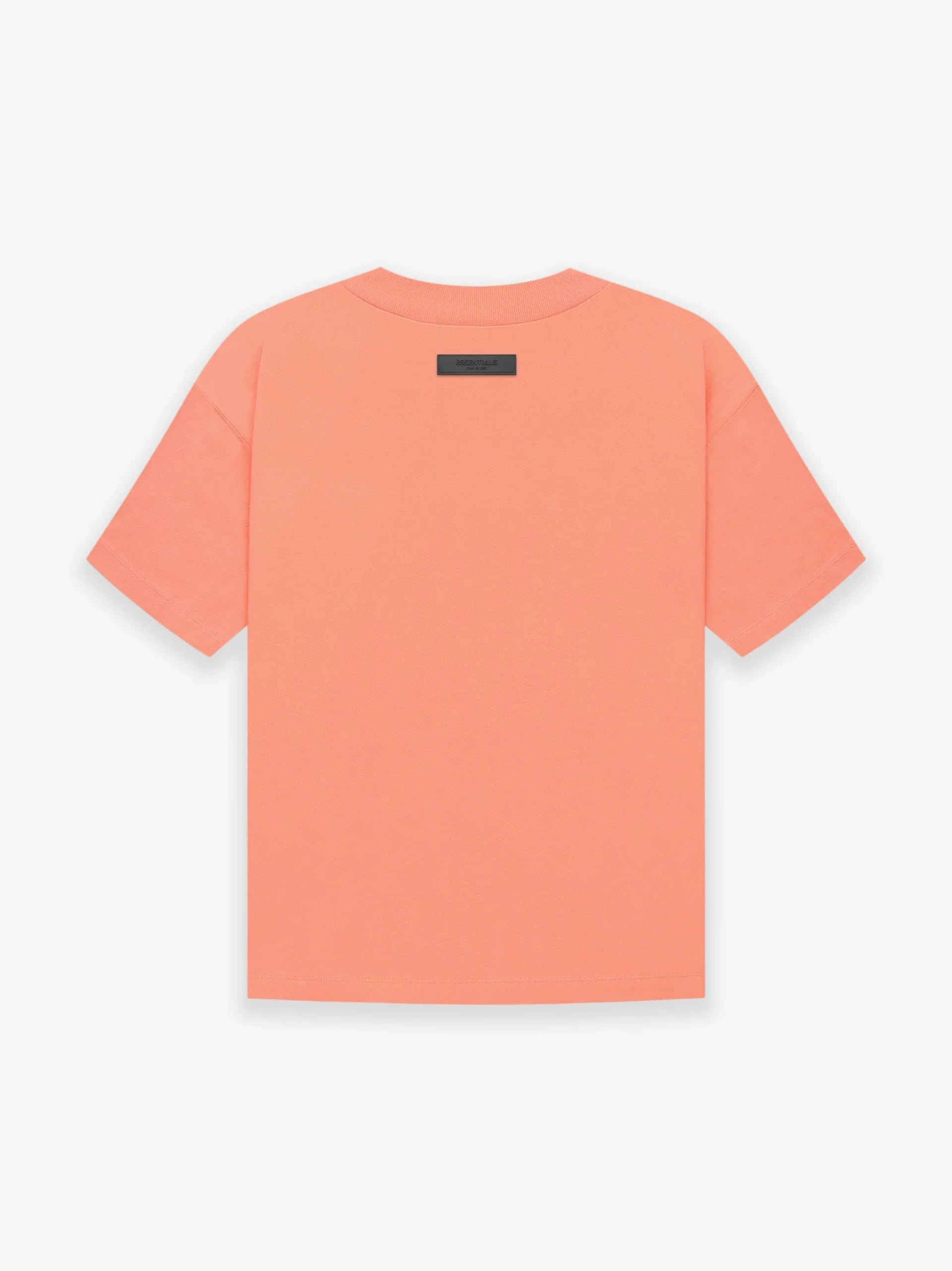 ESSENTIALS JERSEY SS TEE CORAL - Gravity NYC