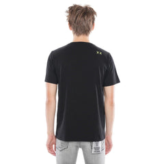 CULT OF INDIVIDUALITY SS CREW NECK TEE "LOVE ME" IN BLACK