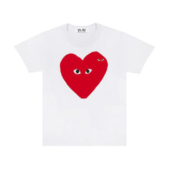 CDG PLAY RED HEART TEE - Gravity NYC