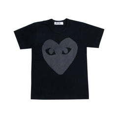 COMME DES GARCONS BLACK ON BLACK T-SHIRT Gravity NYC