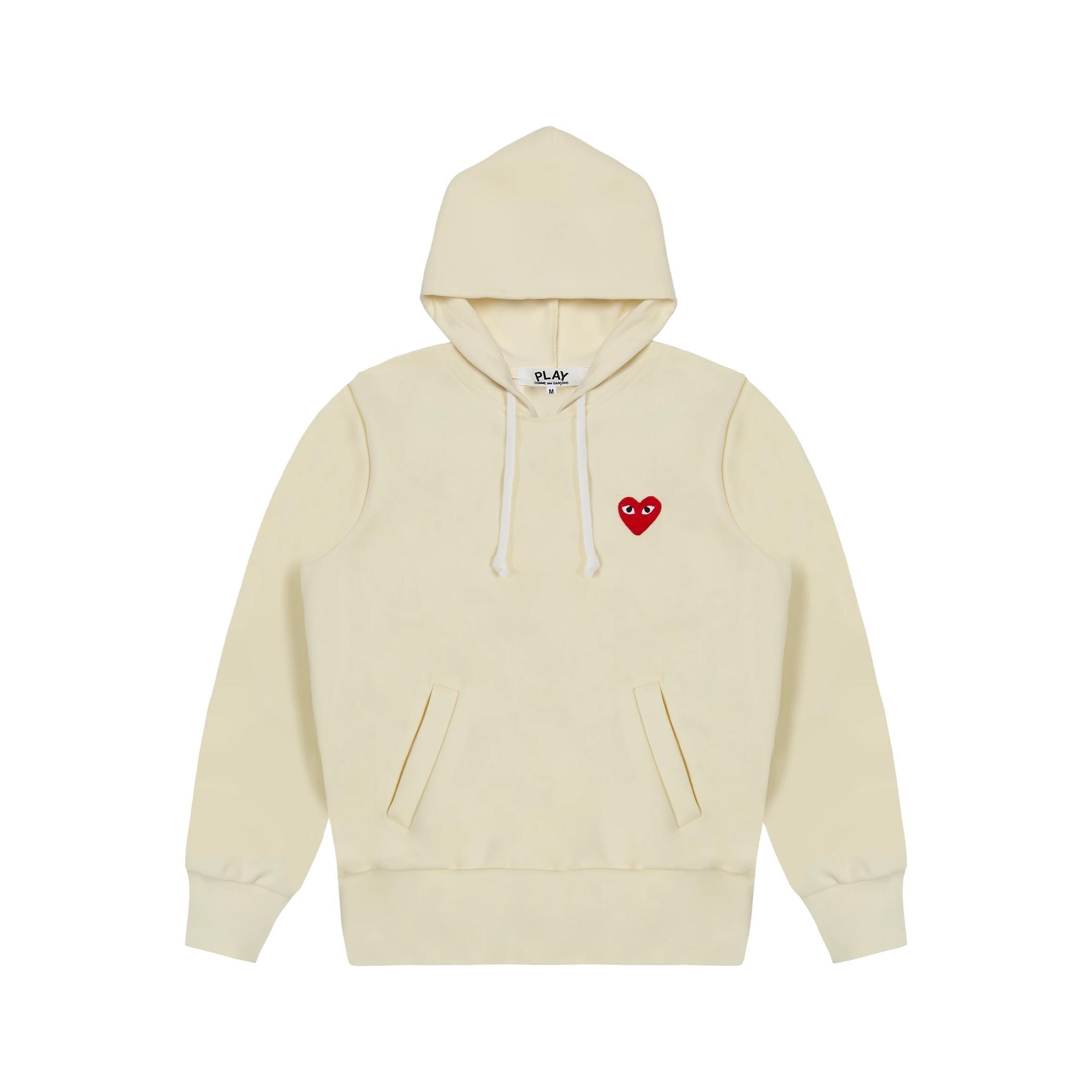 COMME DES GARCONS Little Red Heart Hoodie