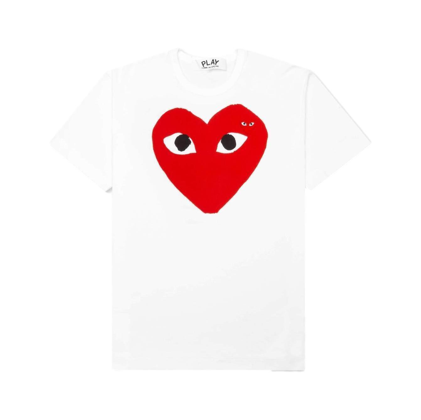 COMME DES GARCONS RED EMBLEM HEART T-SHIRT Gravity NYC