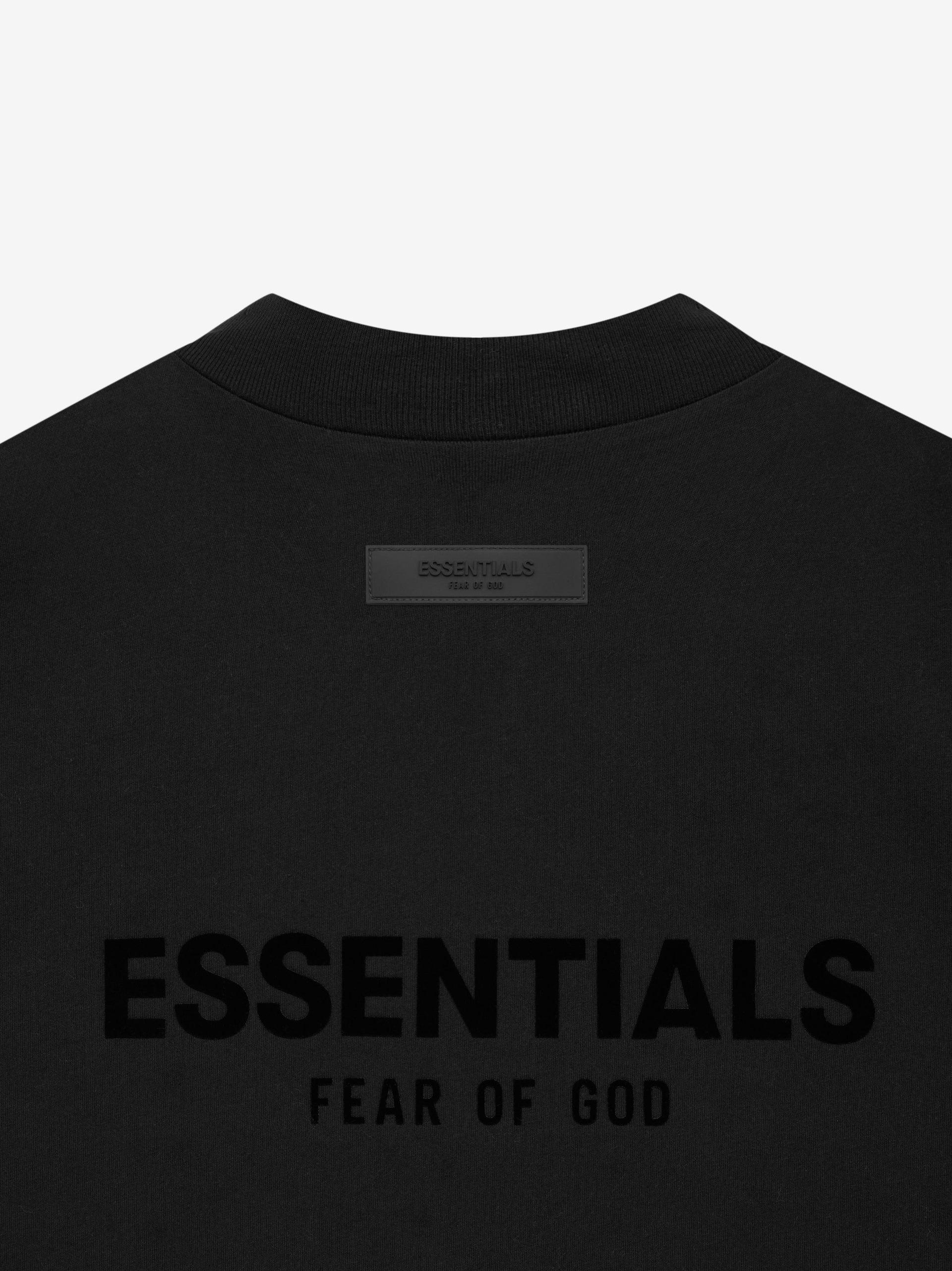 ESSENTIALS JERSEY SS TEE STRETCH LIMO - Gravity NYC