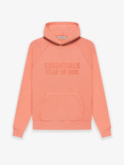 ESSENTIALS HOODIE CORAL Gravity NYC