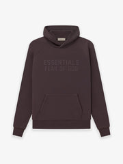 ESSENTIALS HOODIE PLUM Gravity NYC