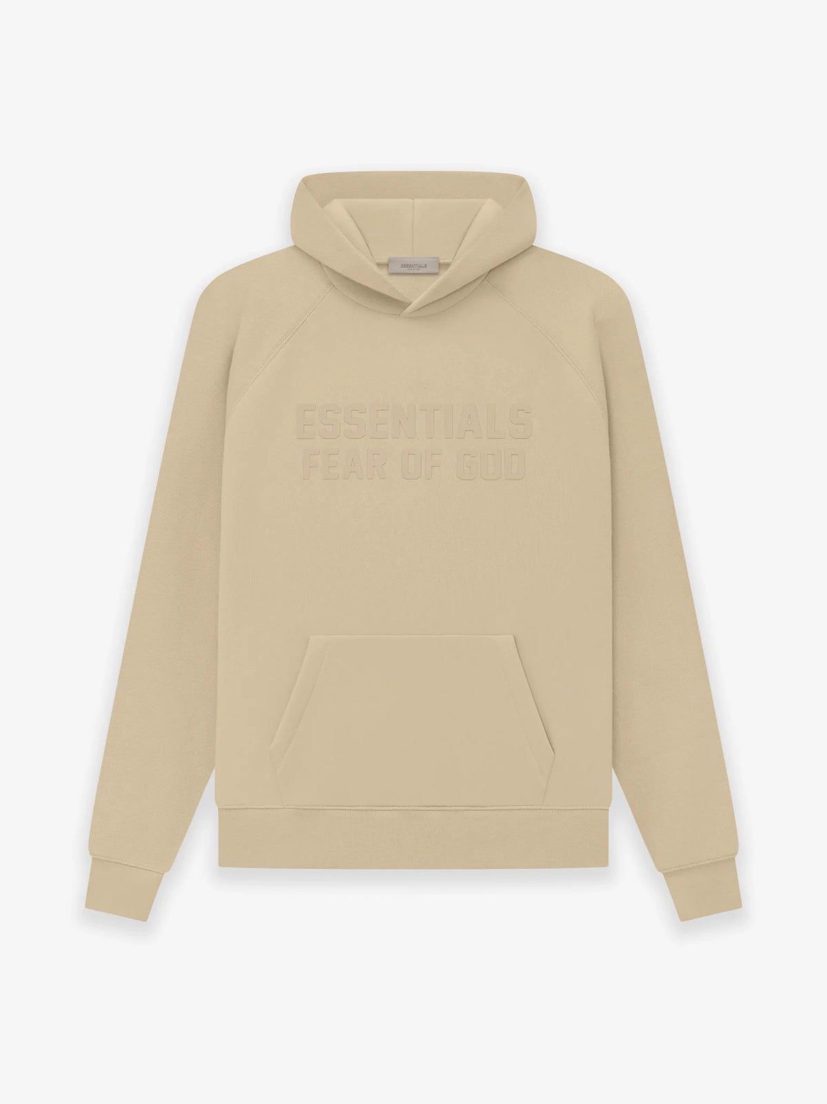 ESSENTIALS HOODIE SAND Gravity NYC