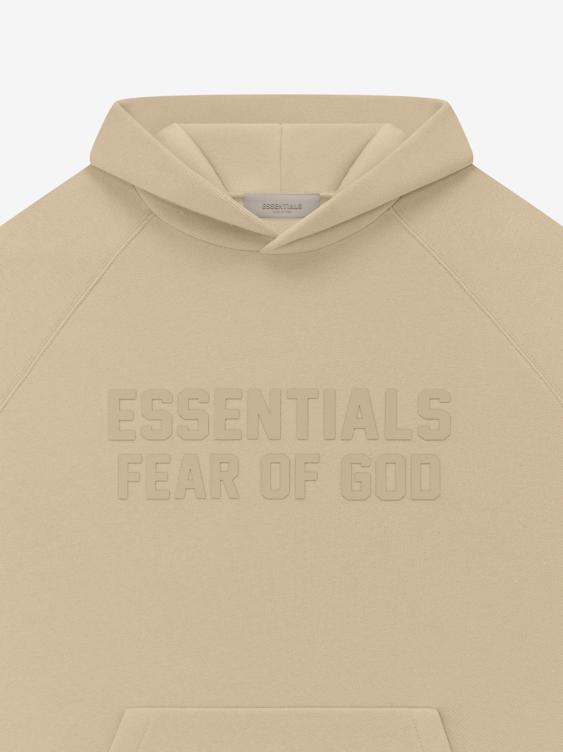 ESSENTIALS HOODIE SAND Gravity NYC