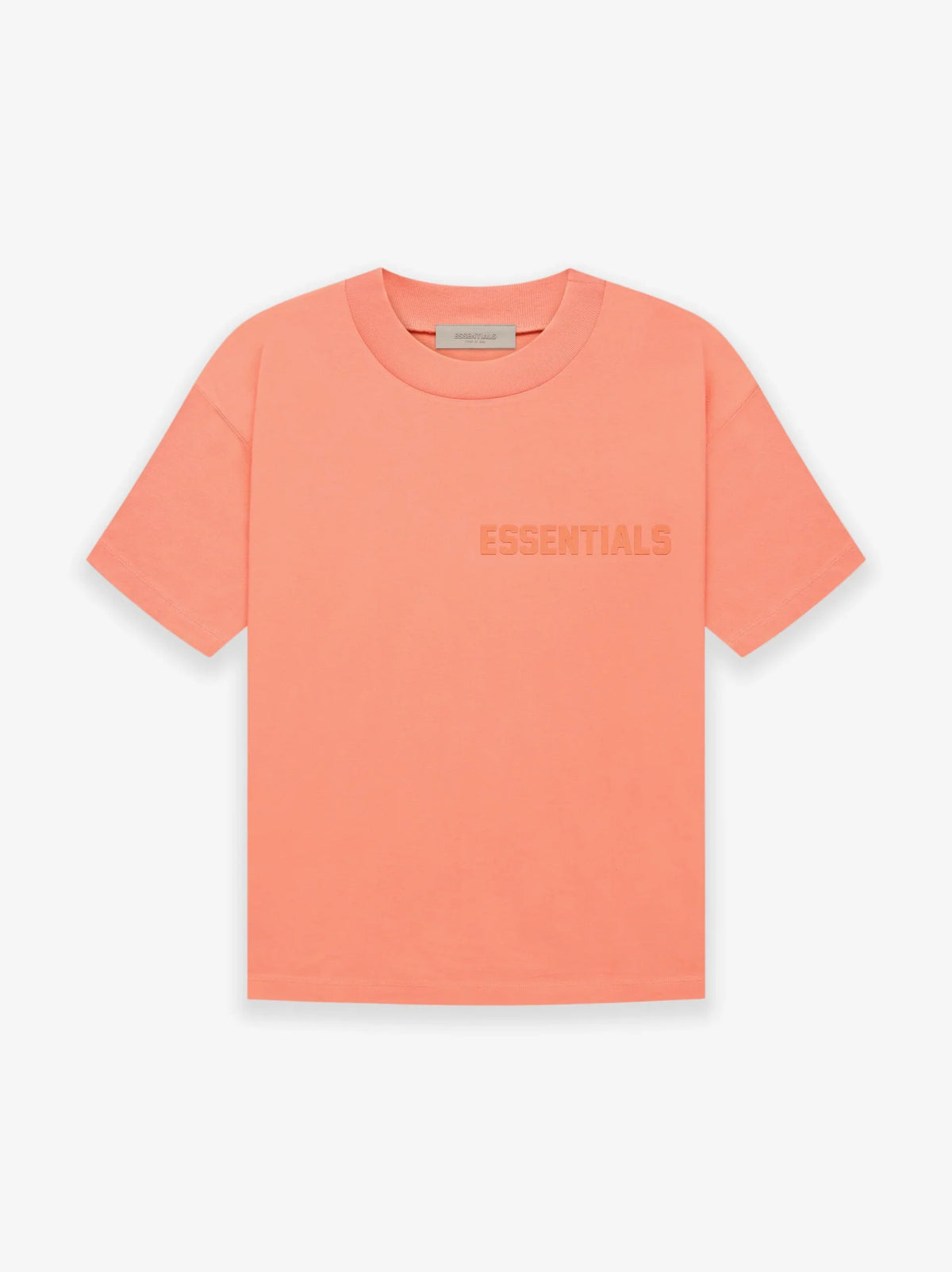 ESSENTIALS JERSEY SS TEE CORAL Gravity NYC