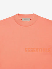 ESSENTIALS JERSEY SS TEE CORAL Gravity NYC