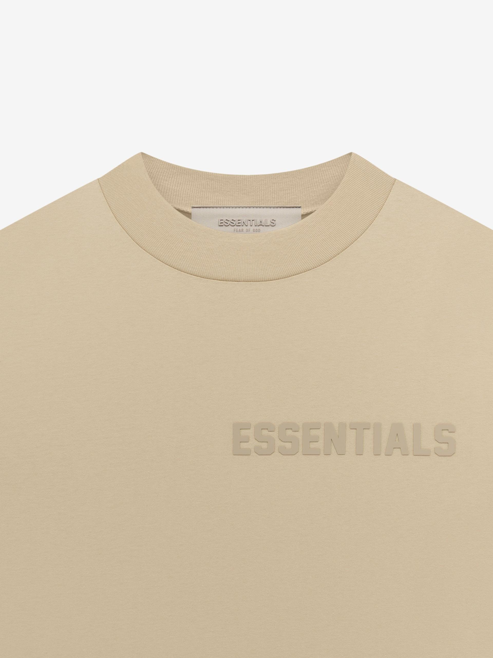 ESSENTIALS JERSEY SS TEE SAND Gravity NYC