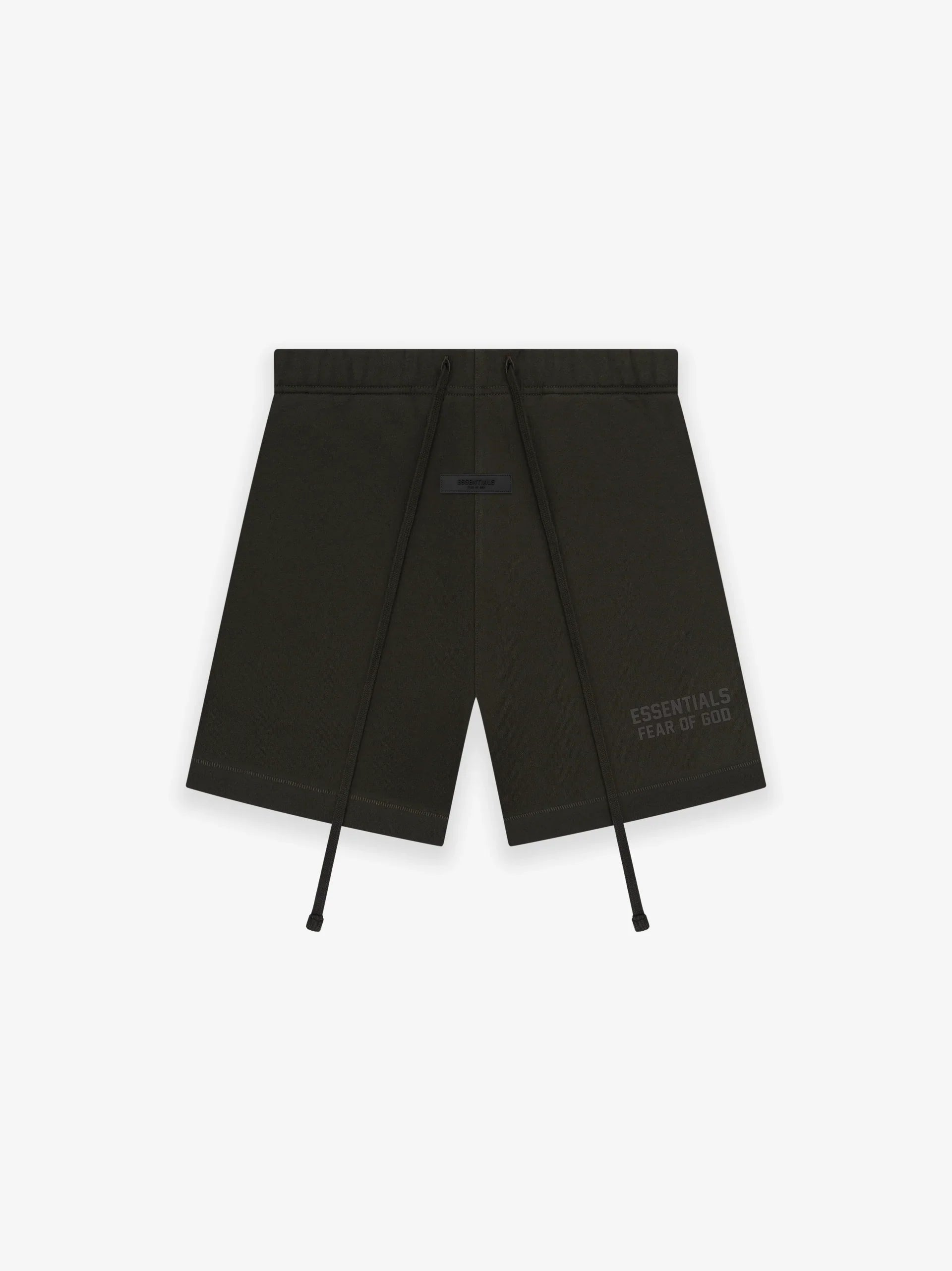 ESSENTIALS SWEATSHORTS OFF BLACK Gravity NYC