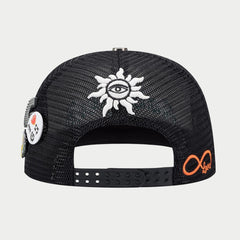 GODSPEED GS FOREVER TRUCKER HAT BLACK/ JET GREEN Gravity NYC