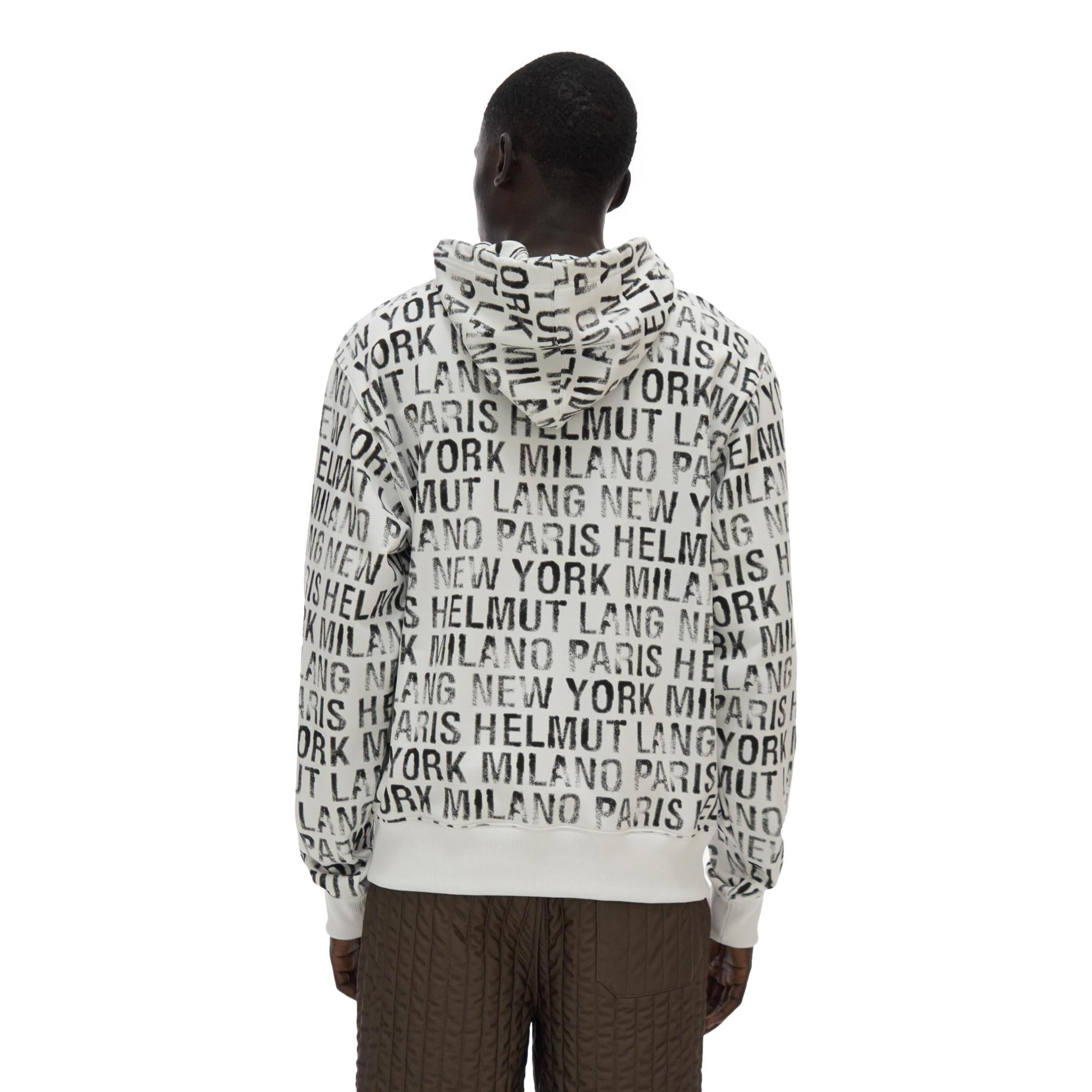 HELMUT LANG ALL OVER HOODIE Gravity NYC