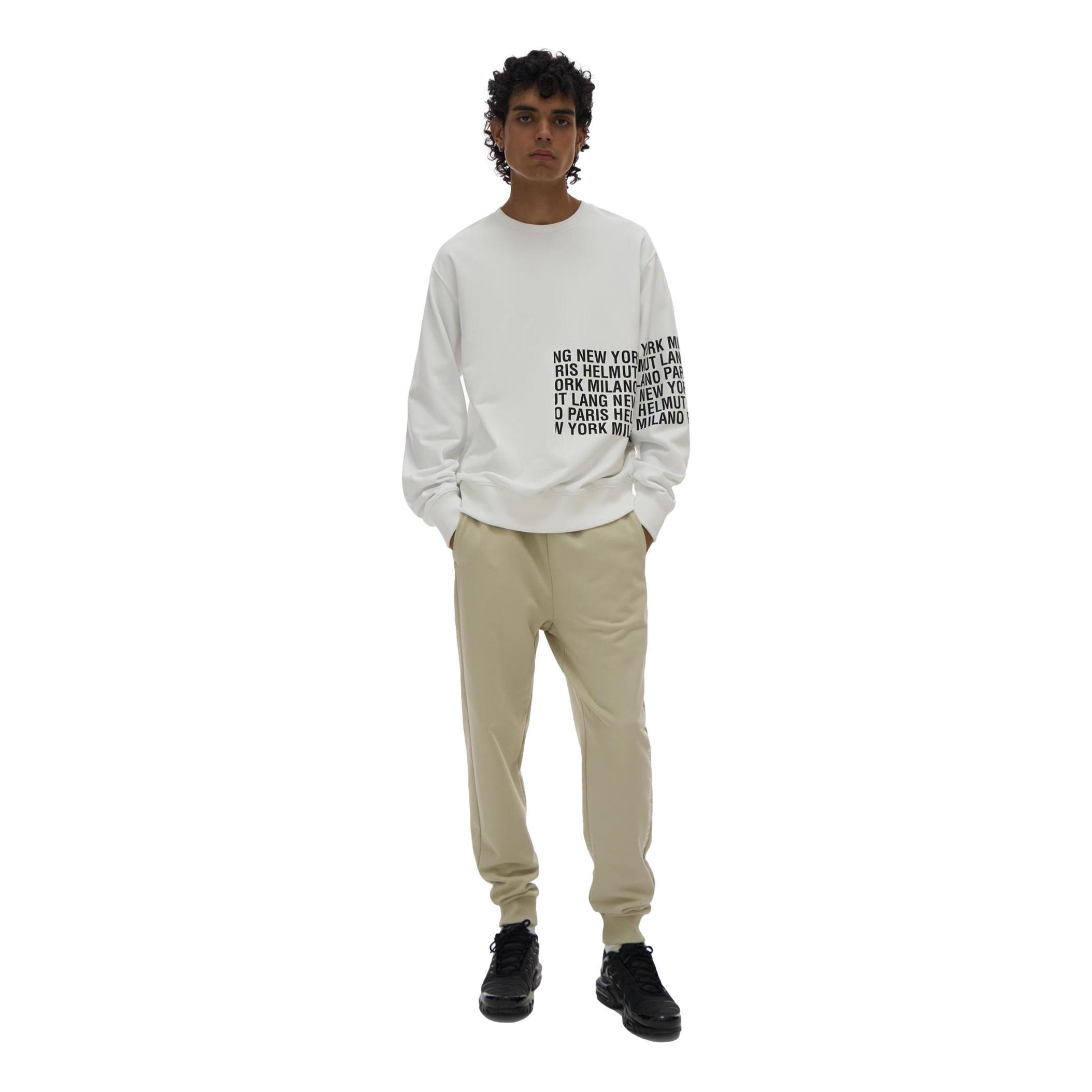 HELMUT LANG BOX LOGO SWEATSHIRT Gravity NYC