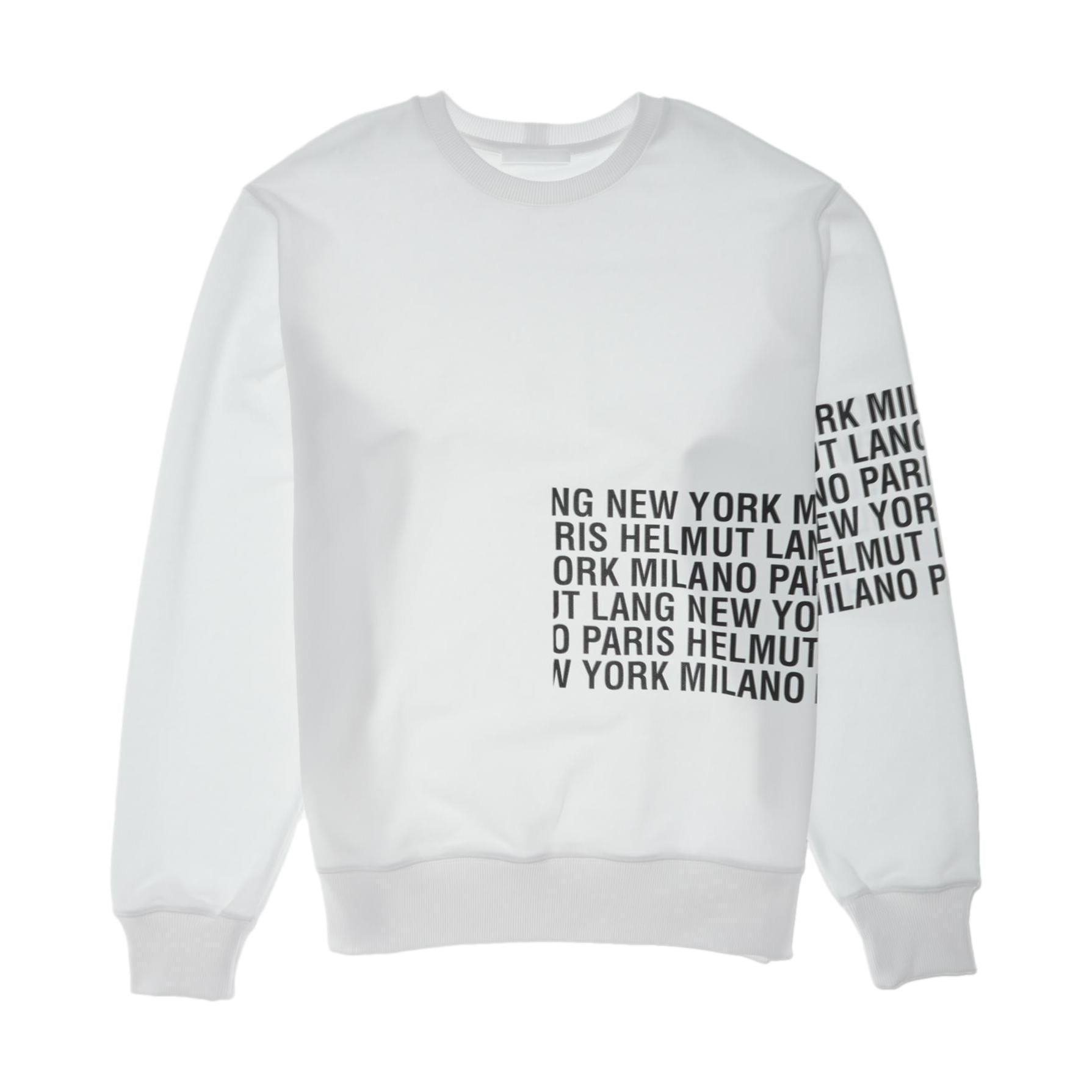 HELMUT LANG BOX LOGO SWEATSHIRT Gravity NYC