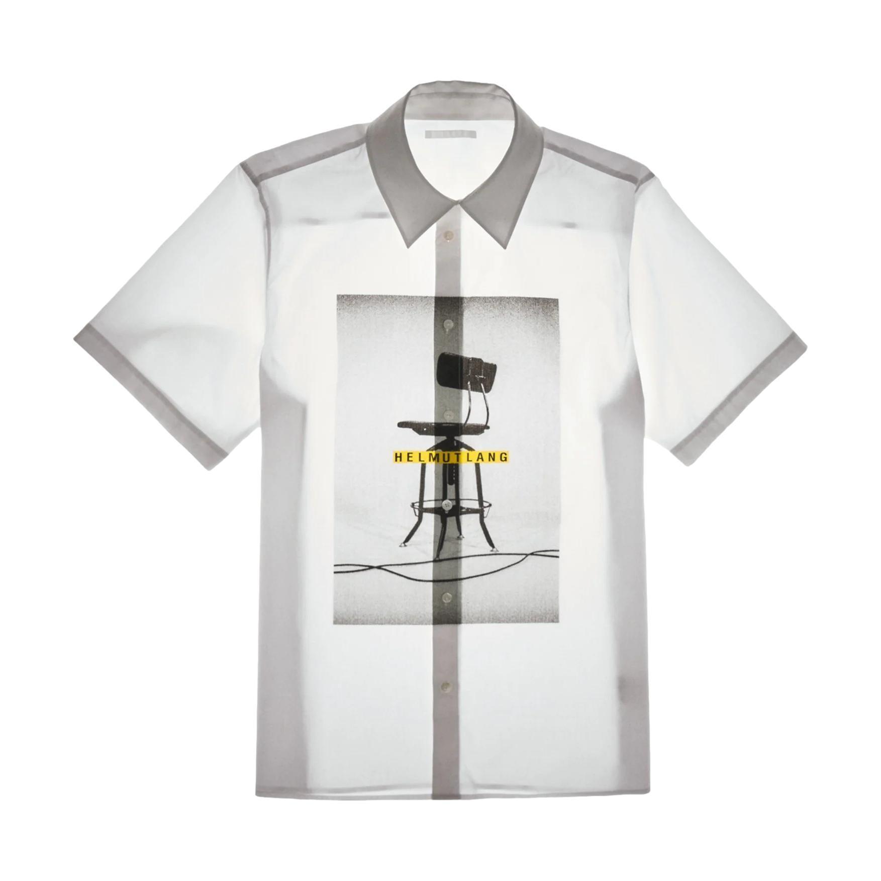 HELMUT LANG PHOTO SHORT SLEEVE SHIRT Gravity NYC