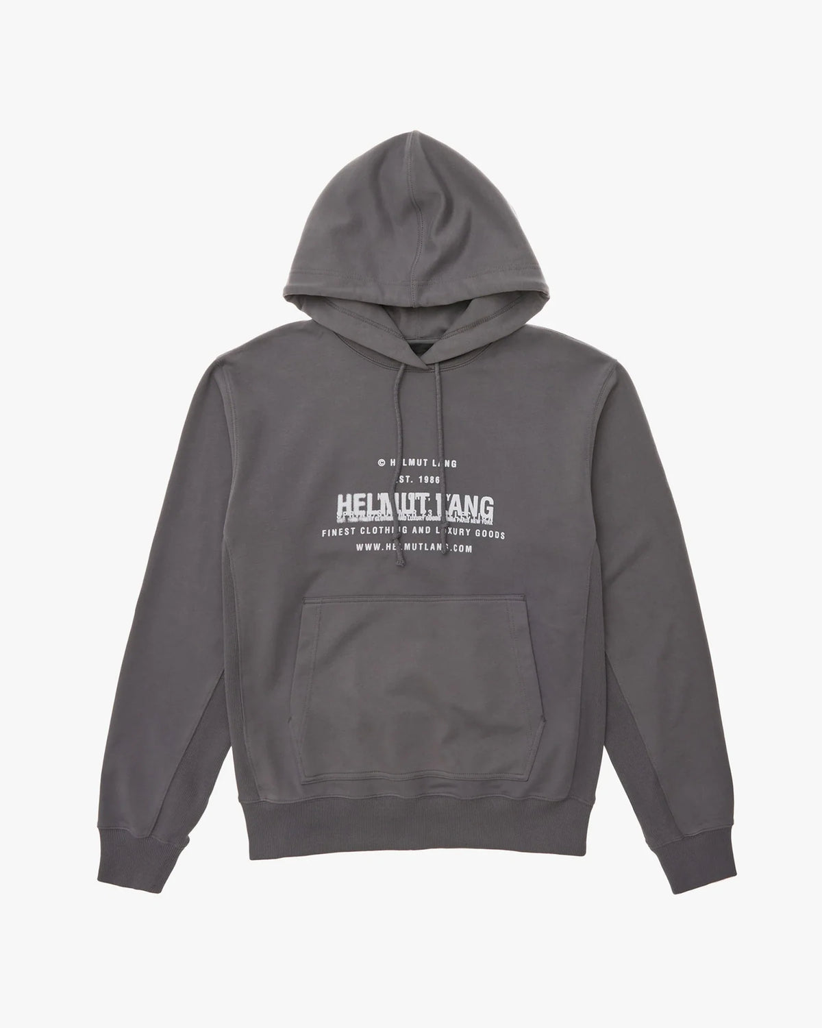 HELMUT LANG SPRAY LOGO HOODIE Gravity NYC