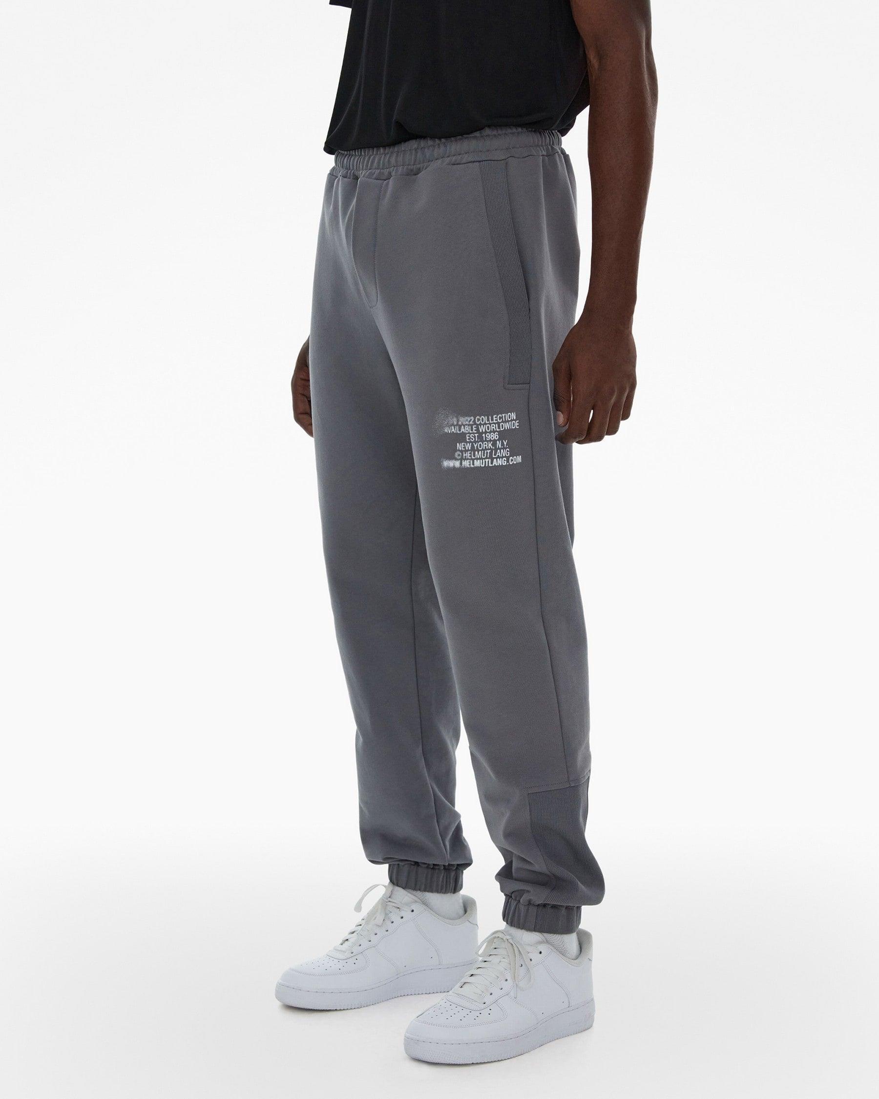 HELMUT LANG Spray Logo Jogger