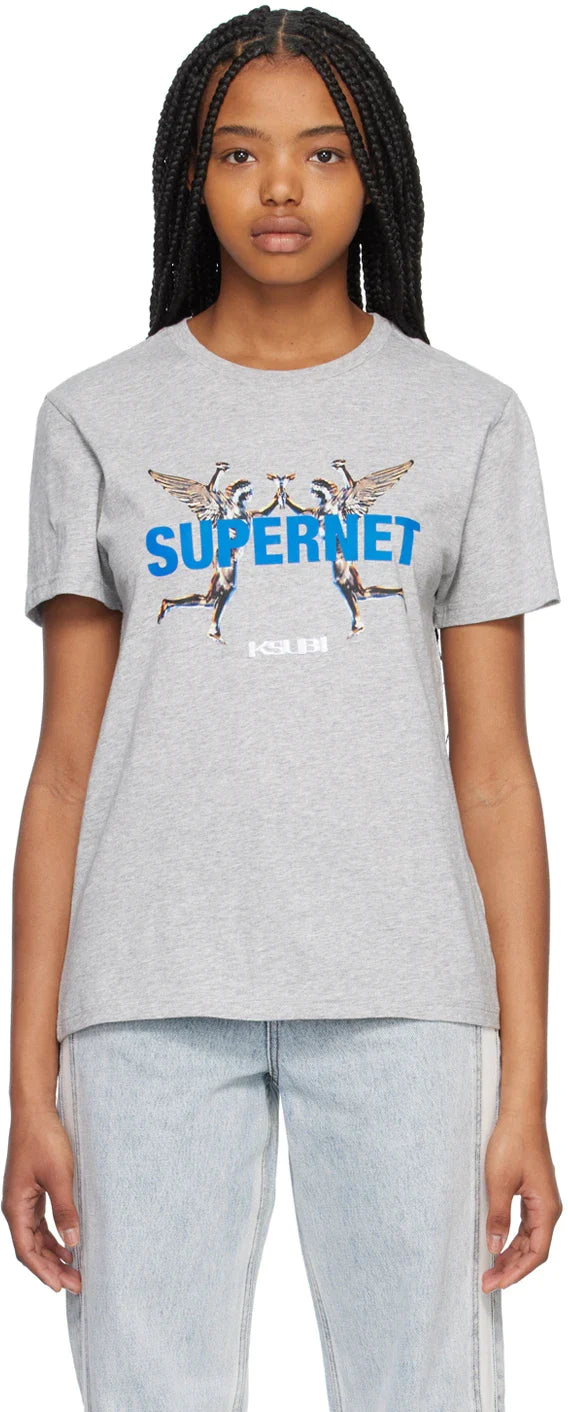 KSUBI Women's Supernet Klassic T-Shirt Gravity NYC