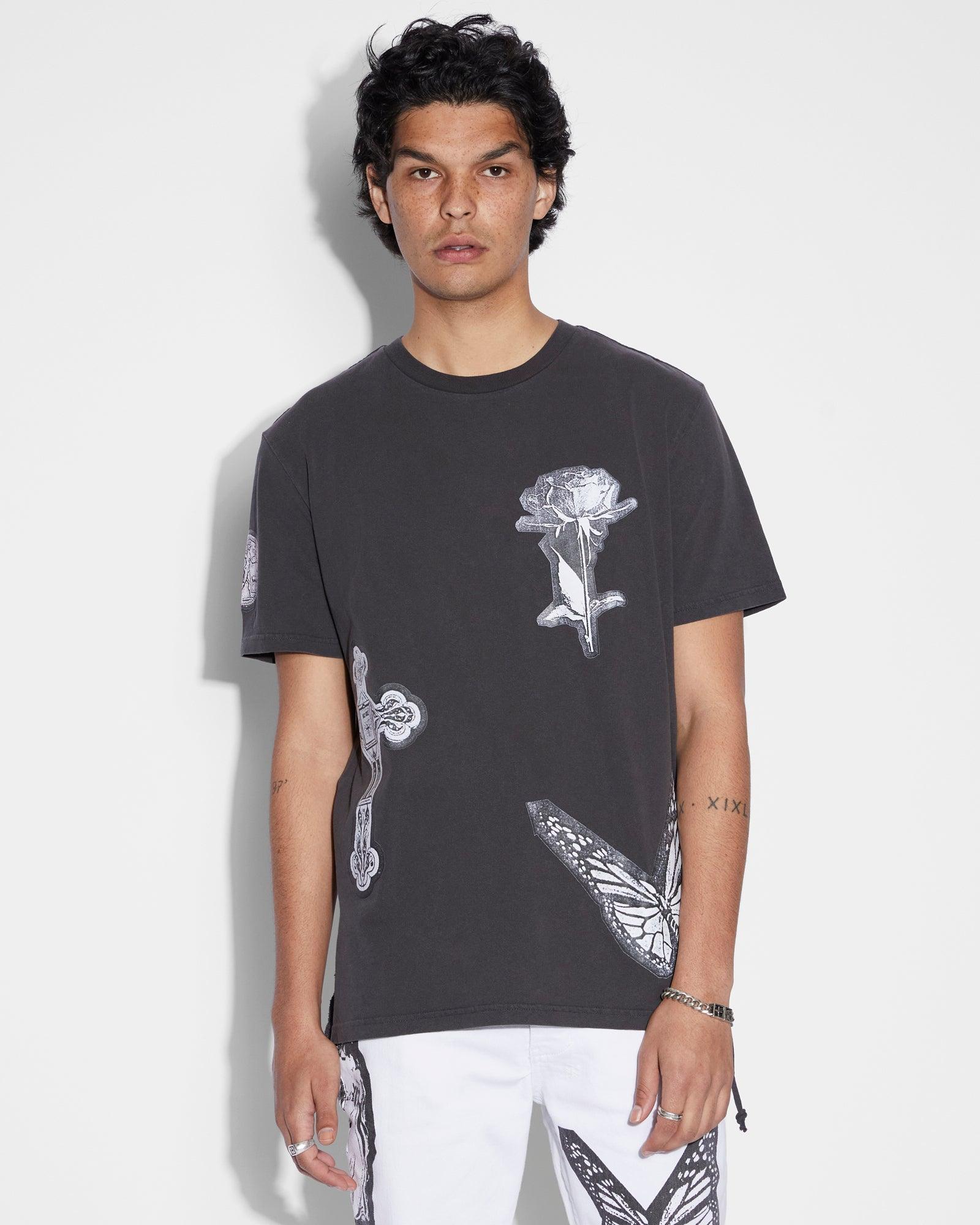 Ecology Kash Ss Tee Faded Black