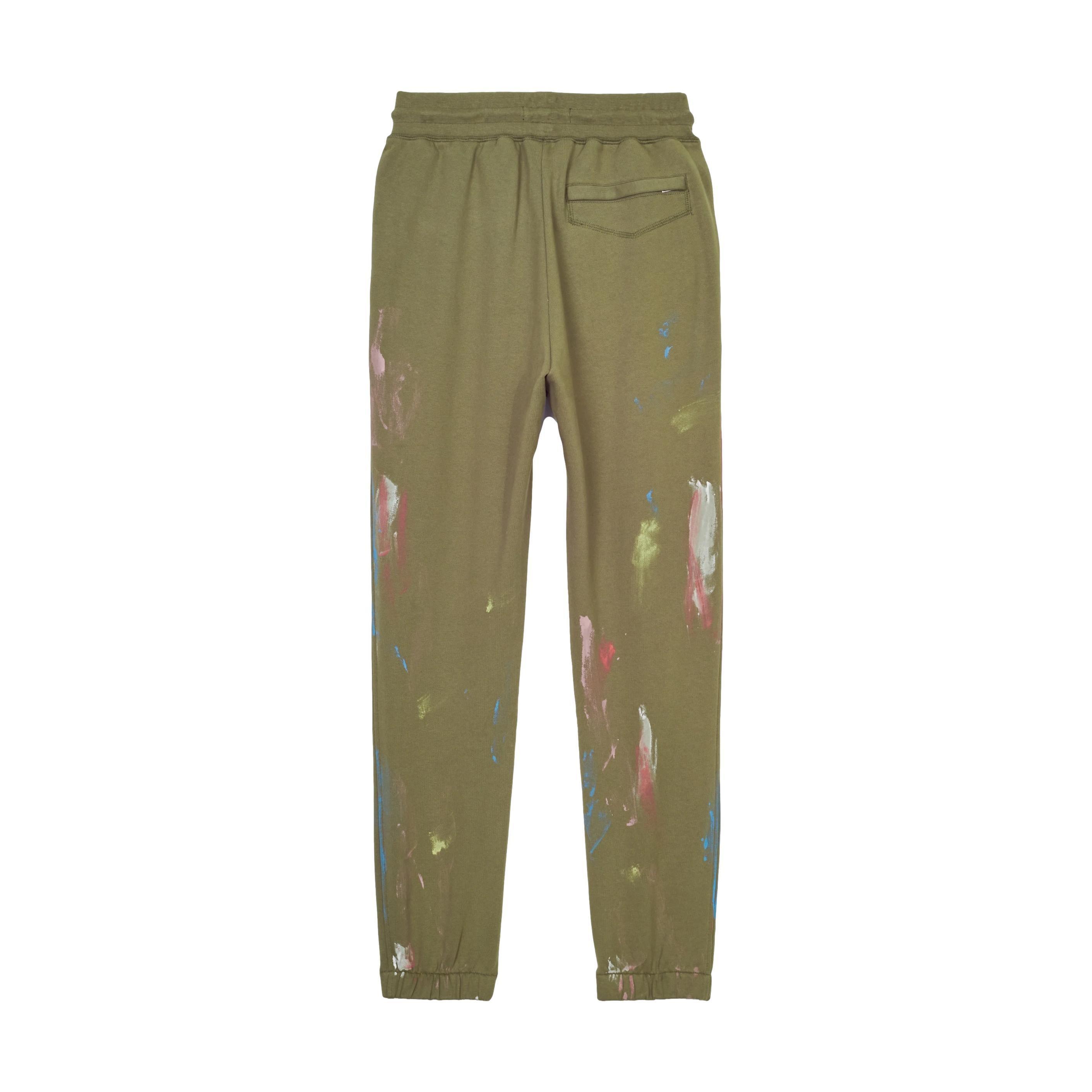 PURPLE BRAND P412 Military Stencil Paint Joggers Gravity NYC