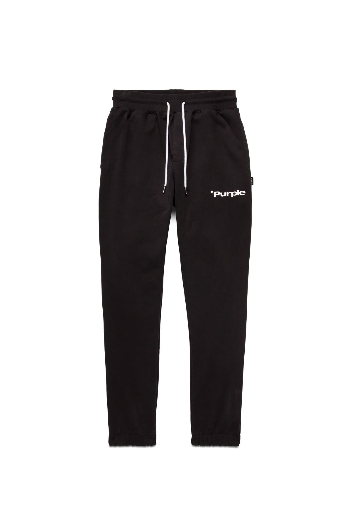 PURPLE BRAND P412 Stamp in Black Beauty Sweatpants Gravity NYC