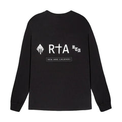 RTA Lawrence Black Update Logo Long Sleeve T-Shirt Gravity NYC