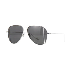 YVES SAINT LAURENT SL 193 T001 CUT TITANIUM SUNGLASSES Gravity NYC